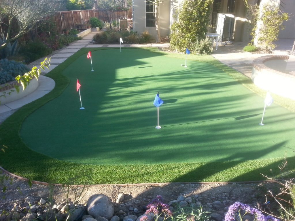 Synthetic Turf Putting Greens For Backyards San Diego, Best Artificial Lawn Golf Green Prices